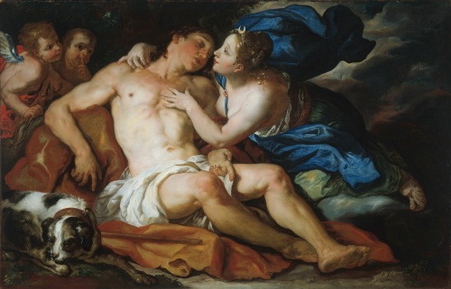 Johann Michael Rottmayr: Diana and Endymion, 1690/95. The Art Institute of Chicago. (Published with CCO granted from Museum)