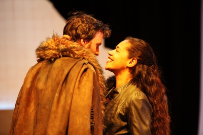 Jonah Russell and Jaye Griffiths in Gwyneth Lewis' Clytemnestra