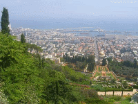 Mediterranean Sea from Atop Mt. Carmel - Saliba Sarsar